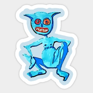 This Blue Dude Sticker